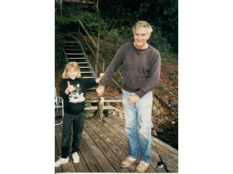 Carleton Bishop & grandaughter Tara